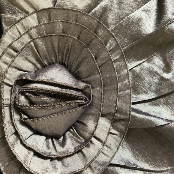 NWT STEPPIN OUT Metallic Strapless Dress Sz 3/4 - Picture 7 of 9